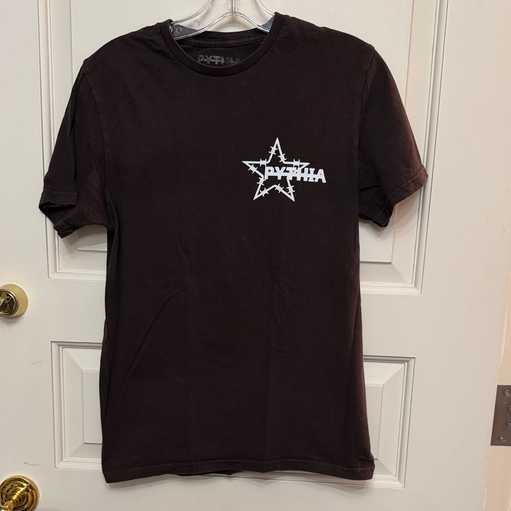 Brown Graphic T-Shirt for Men